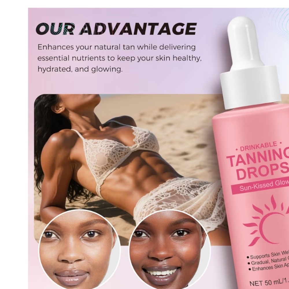 Drinkable Tanning Drops - Picture 8 of 15